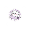 Sweet Dreams Puppy Sticker — Cute Pastel Kiss-Cut Vinyl Sticker