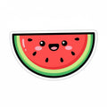 Kawaii Watermelon Sticker | Kiss-Cut Vinyl Decal for Laptop, Water Bottle & Journal
